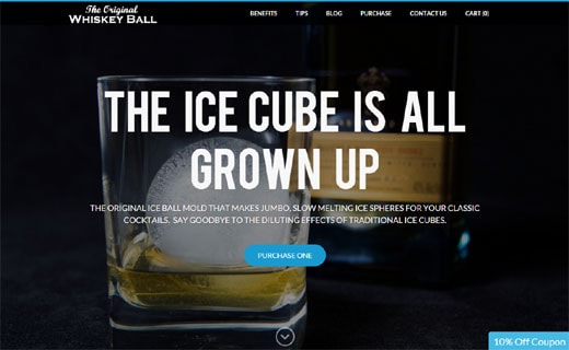 Weebly Online-Shop - The Whiskey Ball