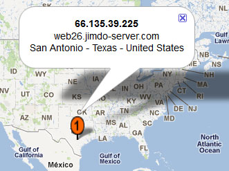 Jimdo Server Location