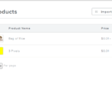Weebly Ecommerce Products