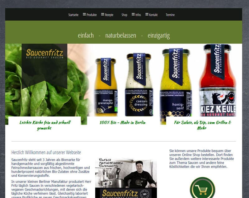 STRATO Webshop - Saucenfritz