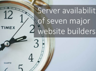 Server Availabililty Website Builders