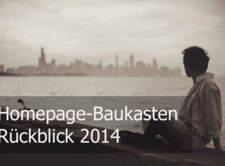 Homepage Baukasten Rueckblick 2014