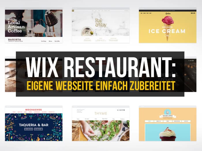 Eigene Restaurante Webseite erstellen 