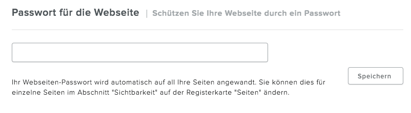 weebly passwortschutz