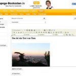 Homepage-Baukasten.de Editor