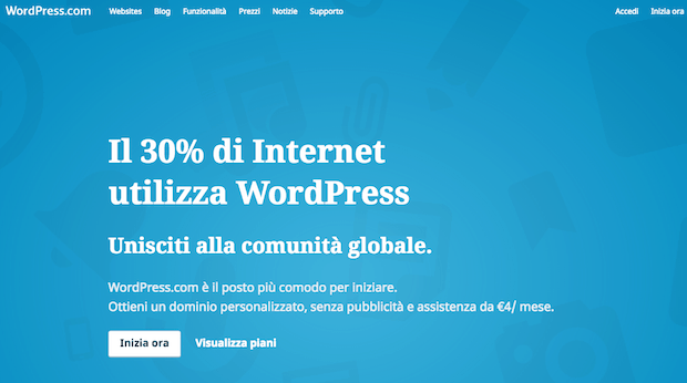 creare sito web gratis - WordPress.com