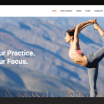 weebly yoga template
