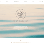 wix yoga template