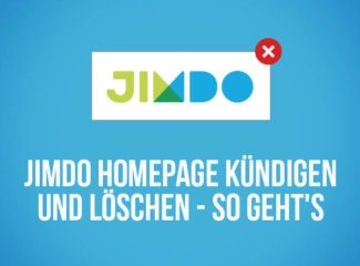 Jimdo Homepage Kündigen