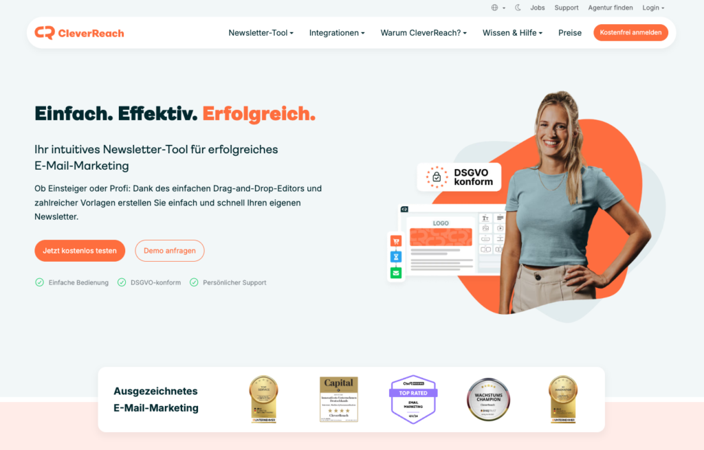 cleverreach homepage