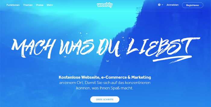 Weebly Webseite in 5 Minuten erstellen