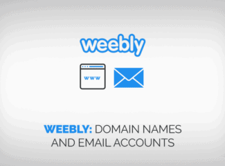 weebly email and domain