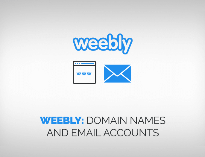 weebly email and domain