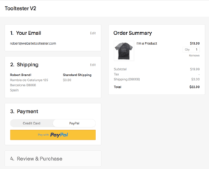 squarespace checkout page