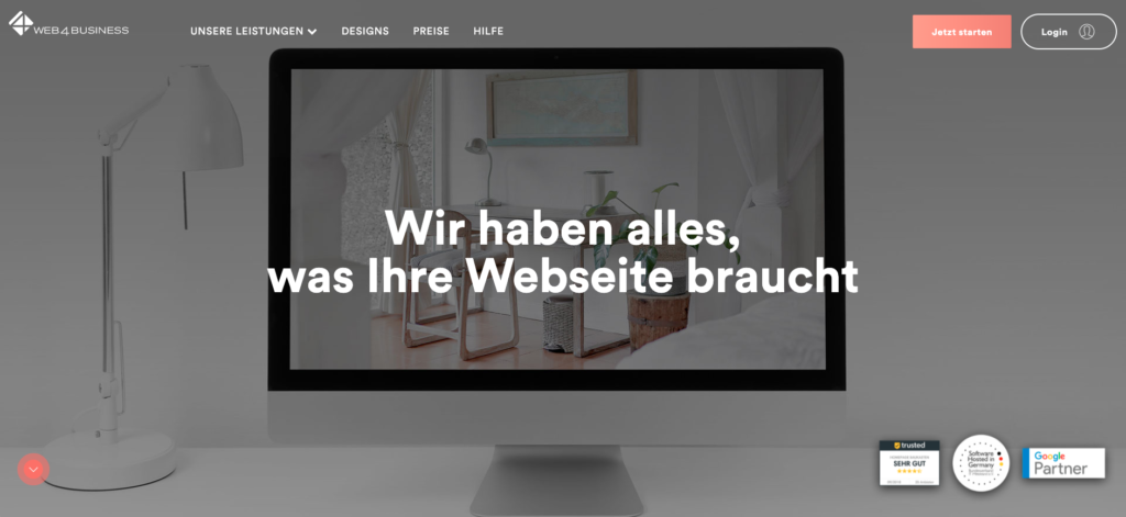 web4business homepage