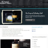whisky ball - Weebly ecommerce example