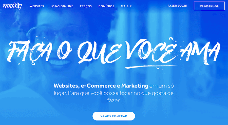 weebly criar site gratis