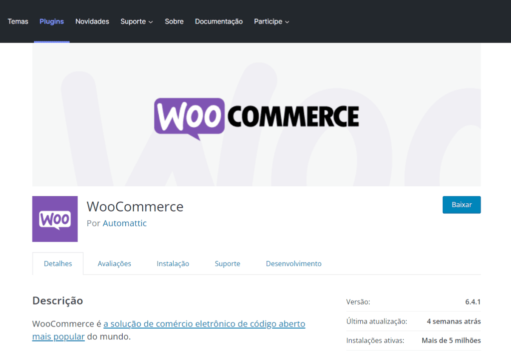 woocomerce plugin wordpress