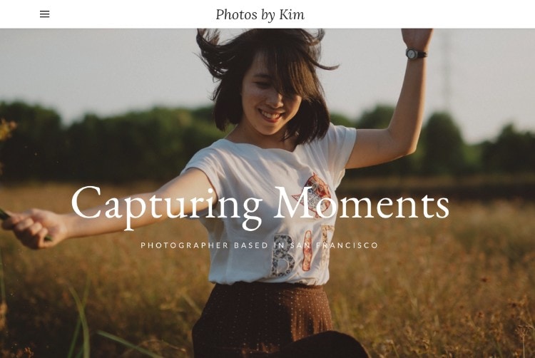 weebly photography theme