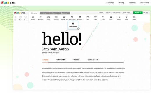 zoho sites