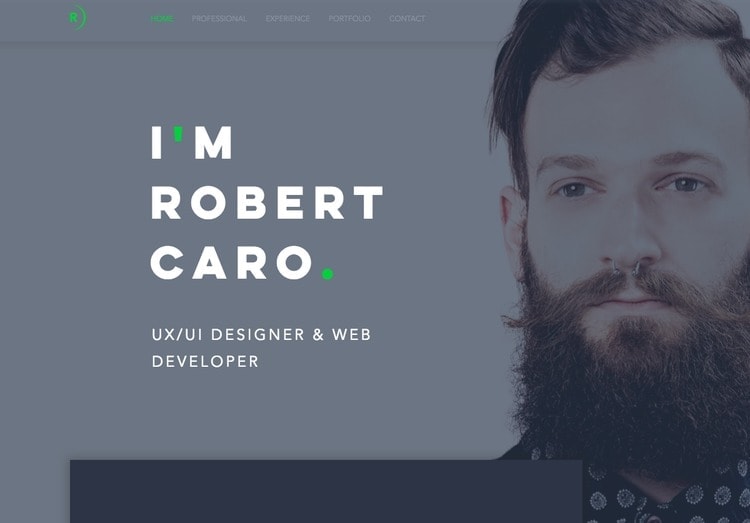 Currículo de Designer de UX/UI