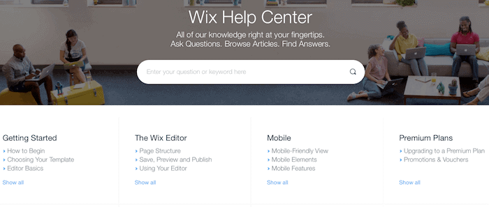 Wix Customer Support