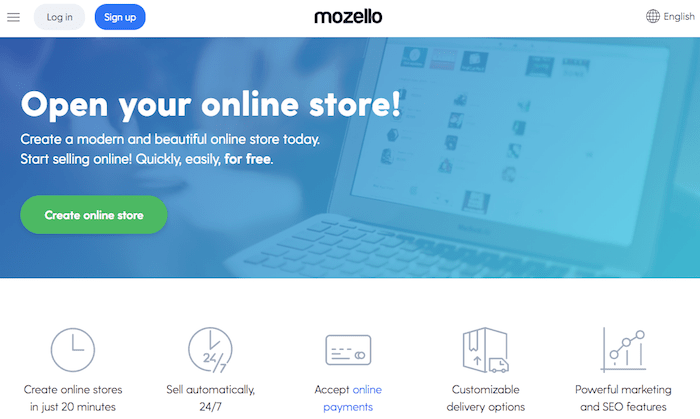 mozello online store