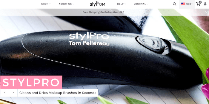 shopify examples styltom