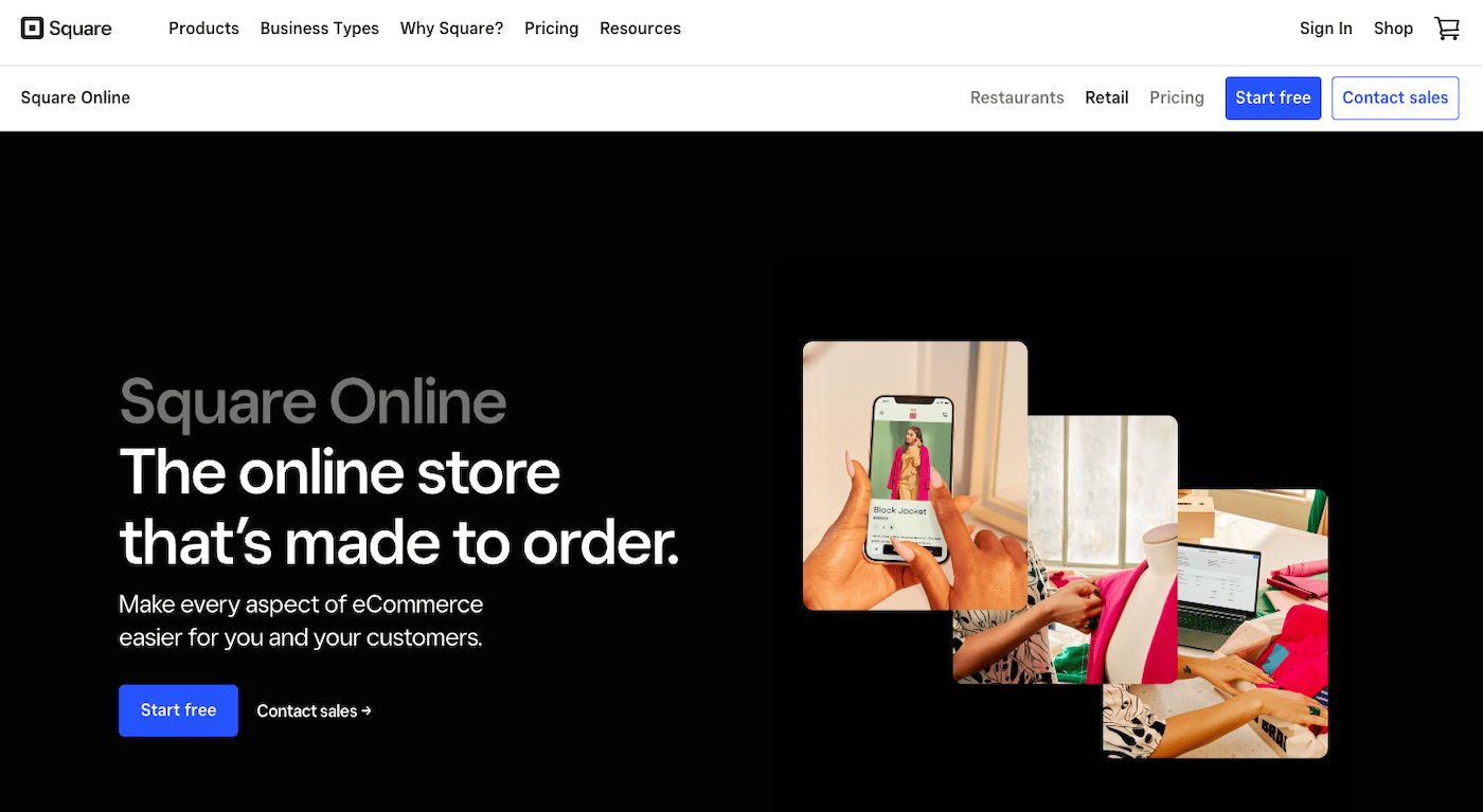 vShop - Free online shopping platform