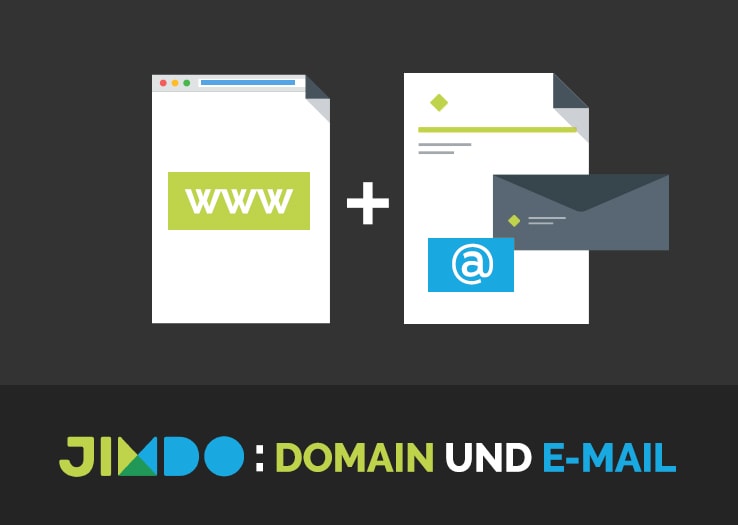 jimdo domain und email