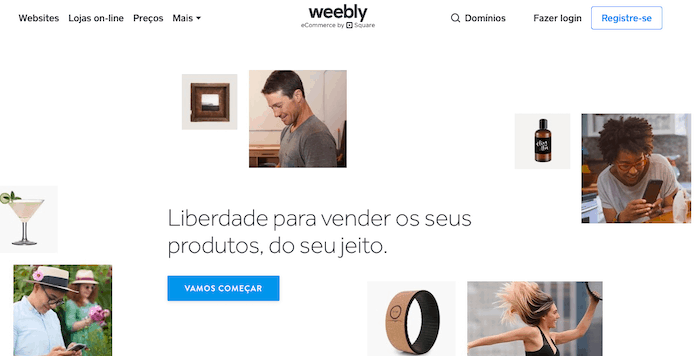 Weebly loja virtual gratuita