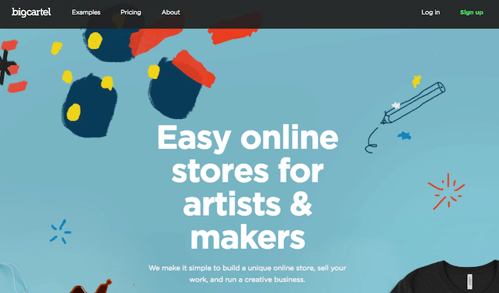 big cartel shopify alternatives