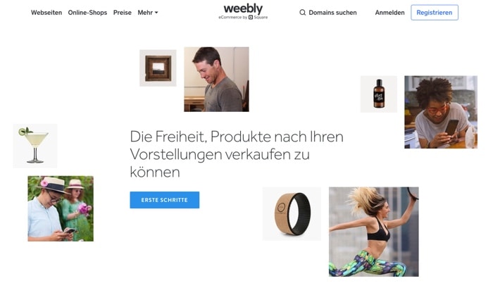 weebly online shop