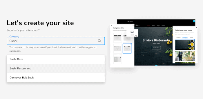 AI Website Builder - Constant Contact category