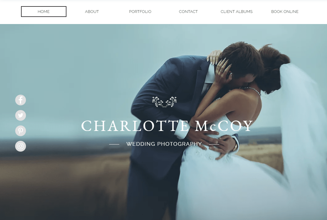 Wix Wedding Template