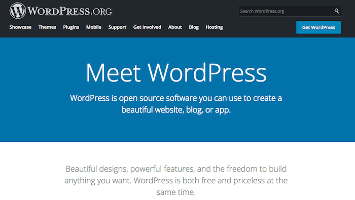 wordpressブログプラットフォーム