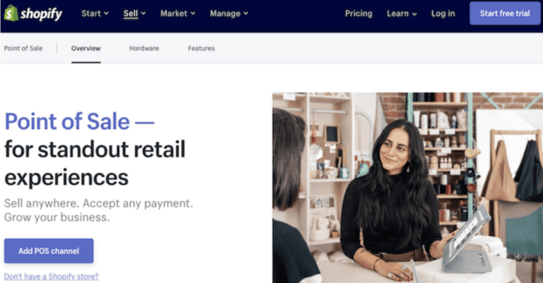 Shopify Payments POS