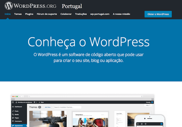 wordpress org criar um blog gratis