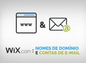 Nomes da domínio e contas de email da Wix.com