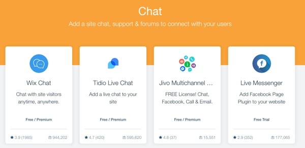 wix app market