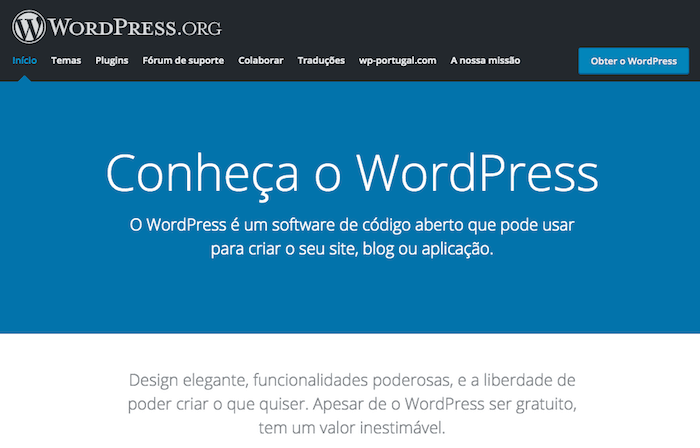 wordpress org site barato