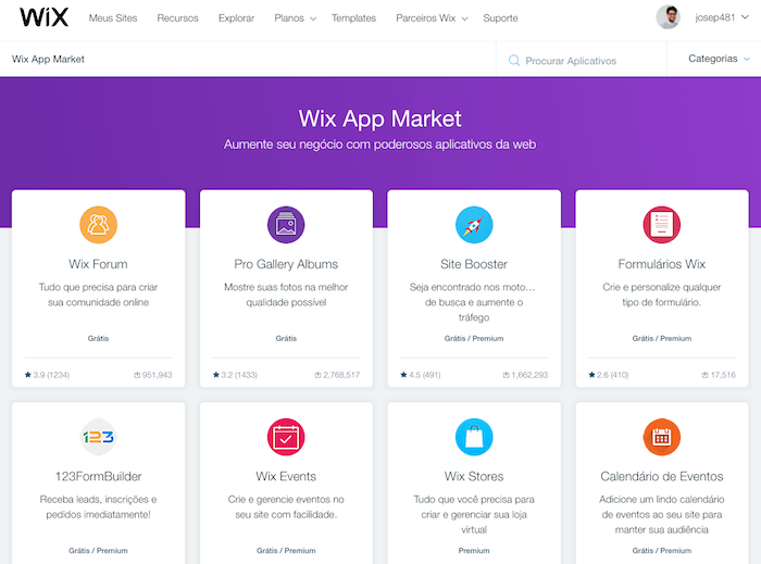 wix app market