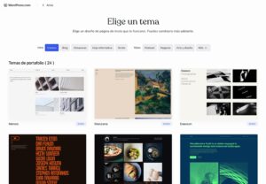 Plantillas de WordPress.com