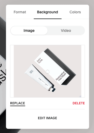 squarespace replace image