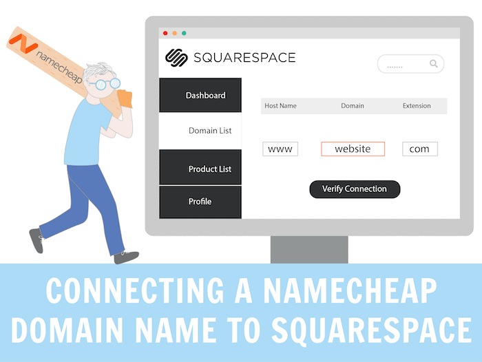 squarespace namecheap connection