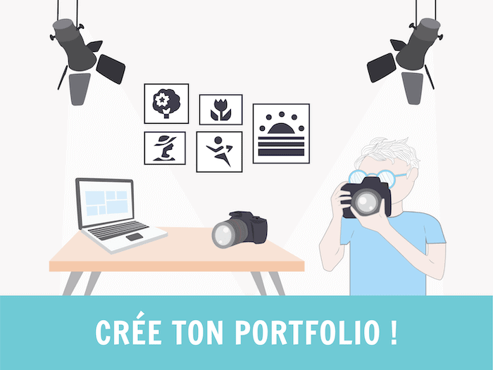 Créer un portfolio de photographe