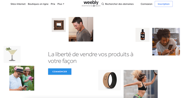 creer une boutique en ligne weebly