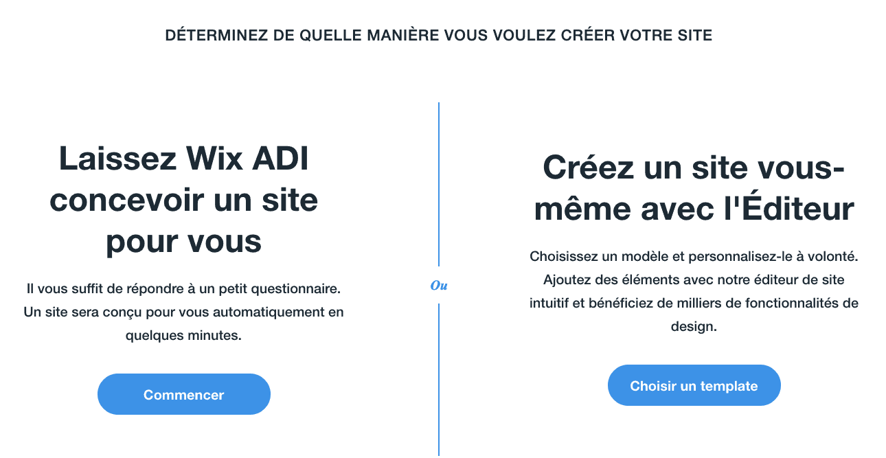 Wix AI : créer un site Wix facilement