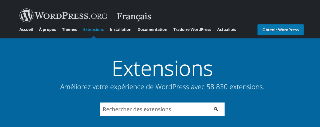 extensions wordpress.org