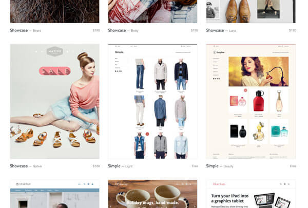 shopify themes